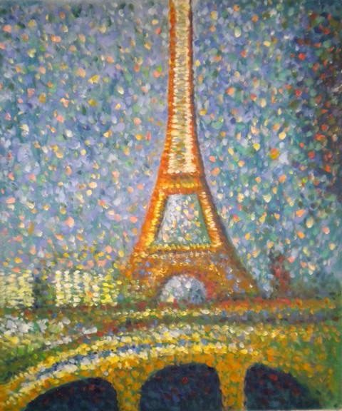 store falso d'autore Paris di Seurat